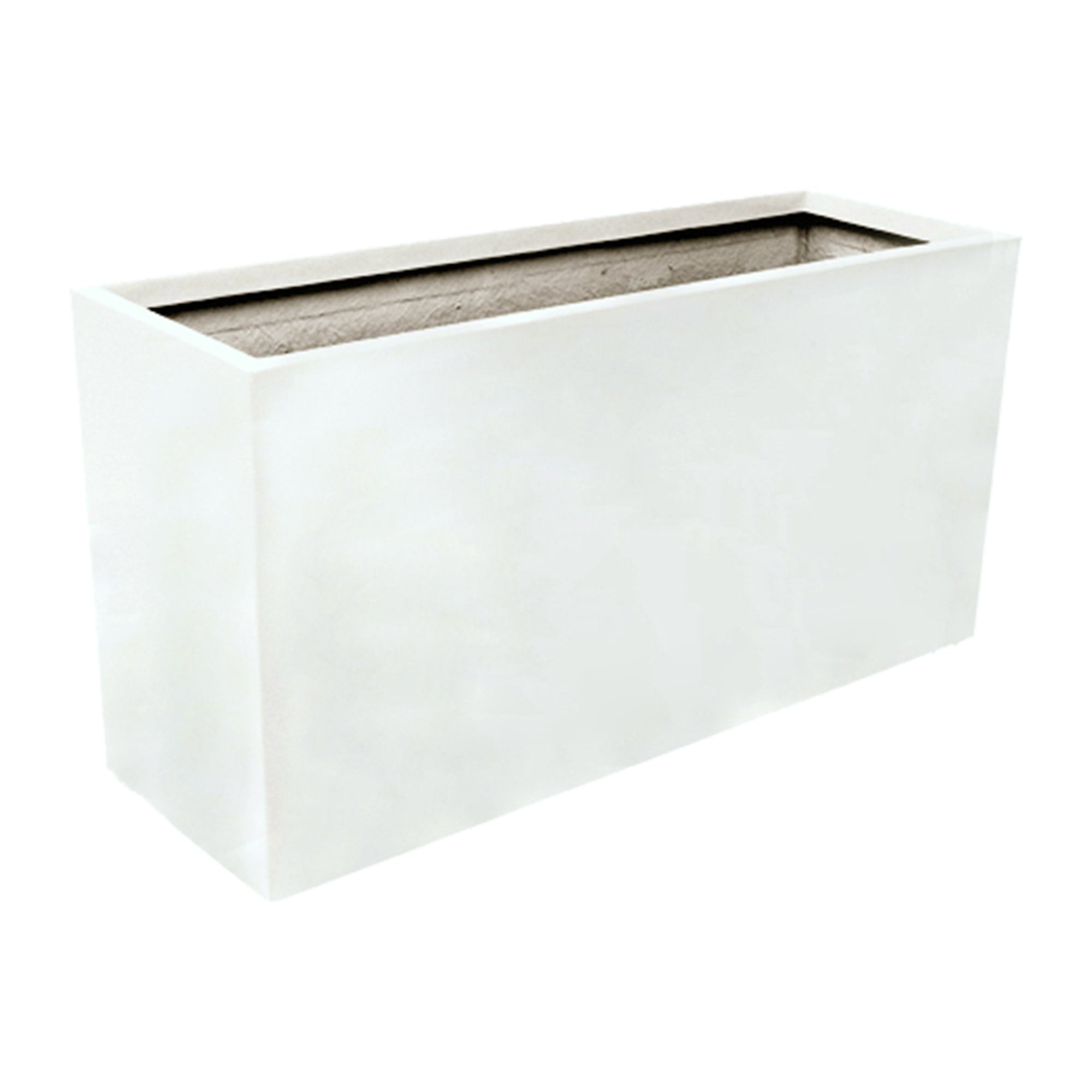 Earth Wall Planter in White Gloss finish