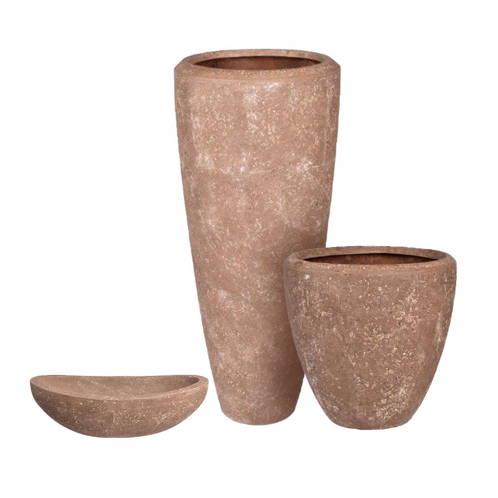 Light Stone Planters