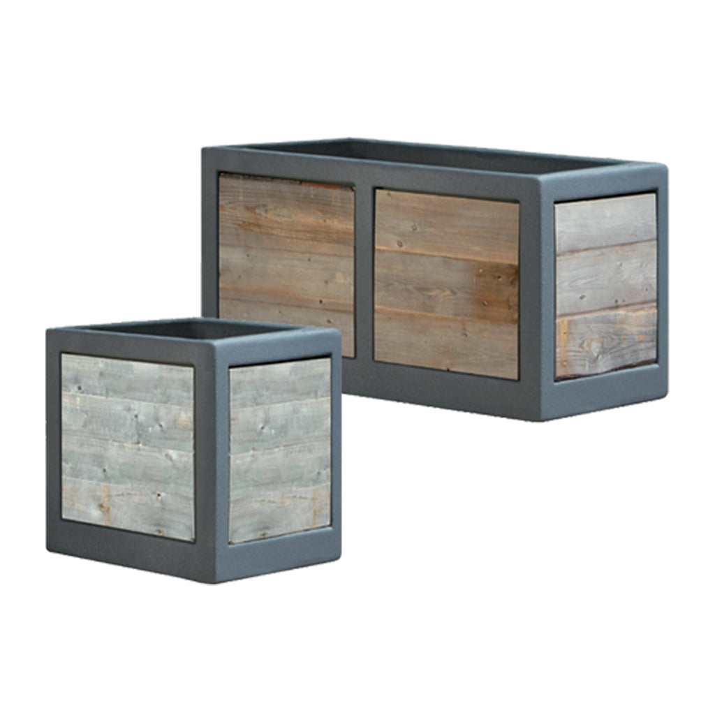 Epic Reclaimed Barnwood Planters