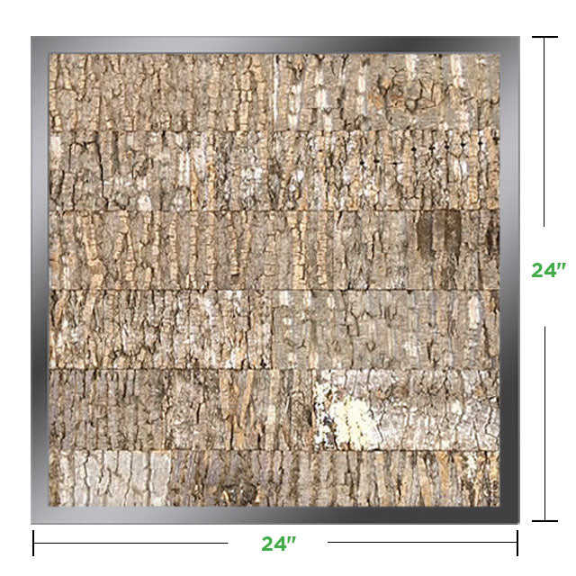 24&quot; x 24&quot; Moss Wall Art Panel Kit