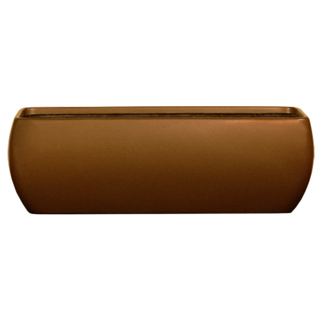 Athena Rectangle Planter - Metallic