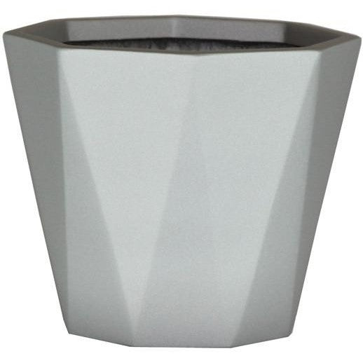 Diamond Floor Planter - Metallics - Botanicus