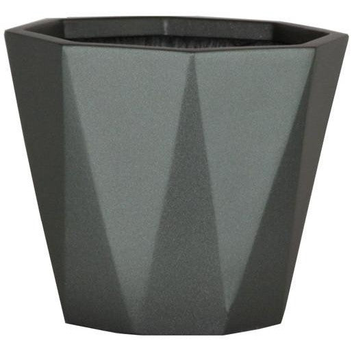 Diamond Floor Planter - Metallics - Botanicus