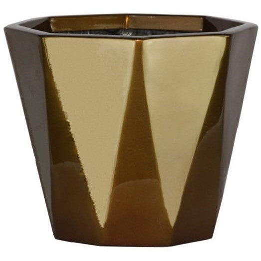 Diamond Floor Planter - Burnished - Botanicus