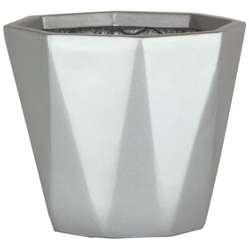 Diamond Floor Planter - Metallics - Botanicus