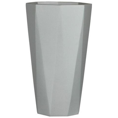 Diamond Tall Planter - Metallics - Botanicus