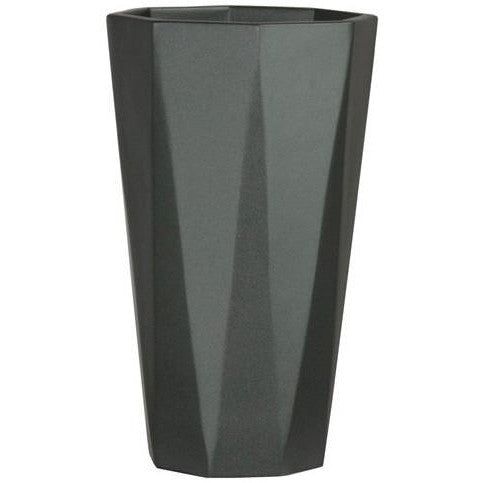 Diamond Tall Planter - Metallics - Botanicus