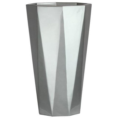 Diamond Tall Planter - Burnished - Botanicus