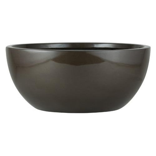 Earth Bowl Planter - Metallic - Botanicus
