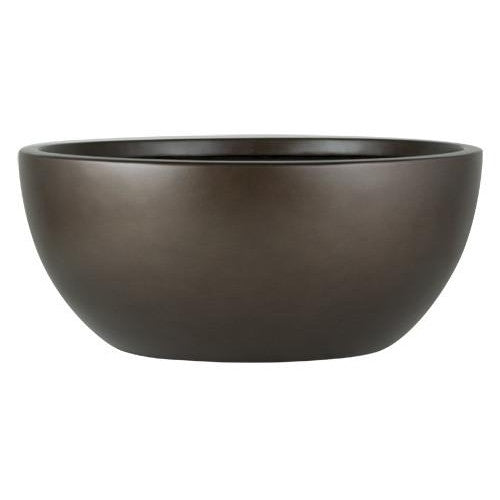 Earth Bowl Planter - Metallic - Botanicus