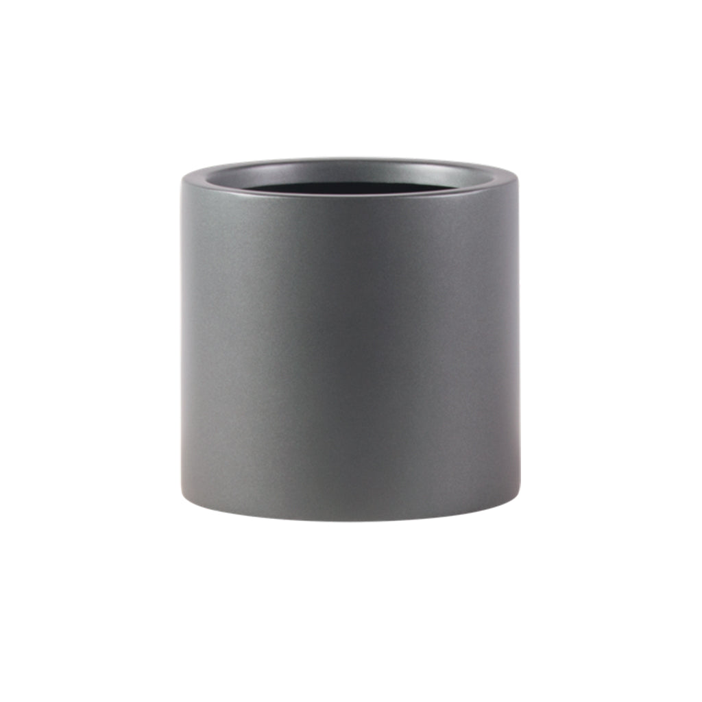 Earth Cylinder planter Gunmetal (37)