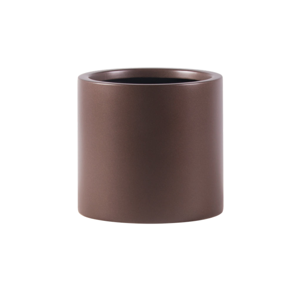 Earth Cylinder planter Bronze (40)