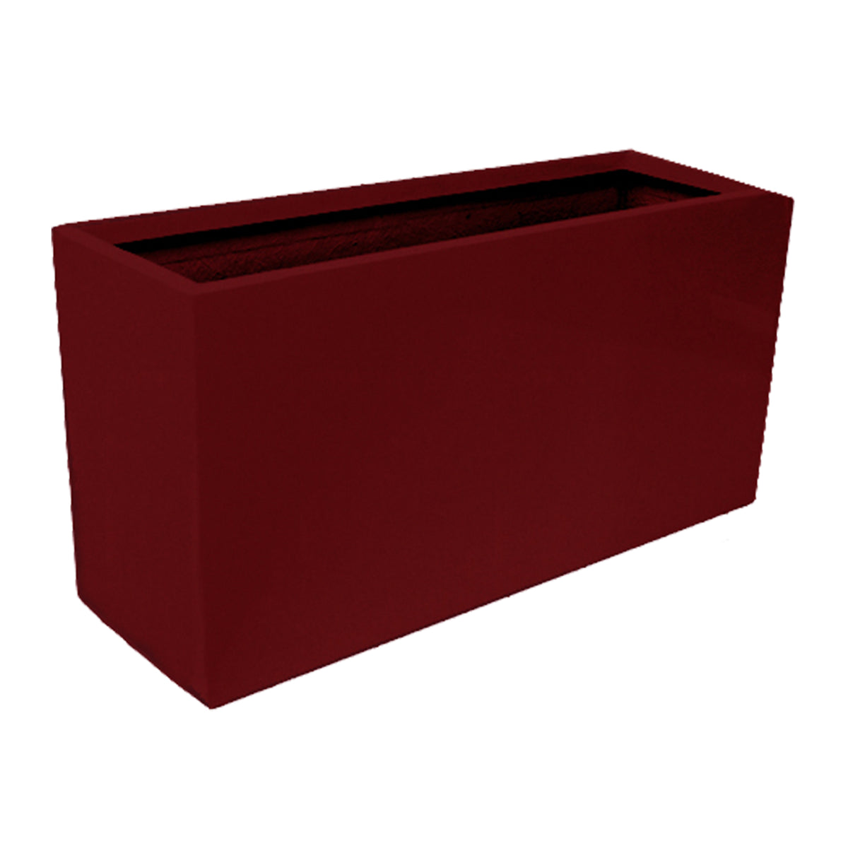 Earth Wall Planter in Burgundy Gloss finish