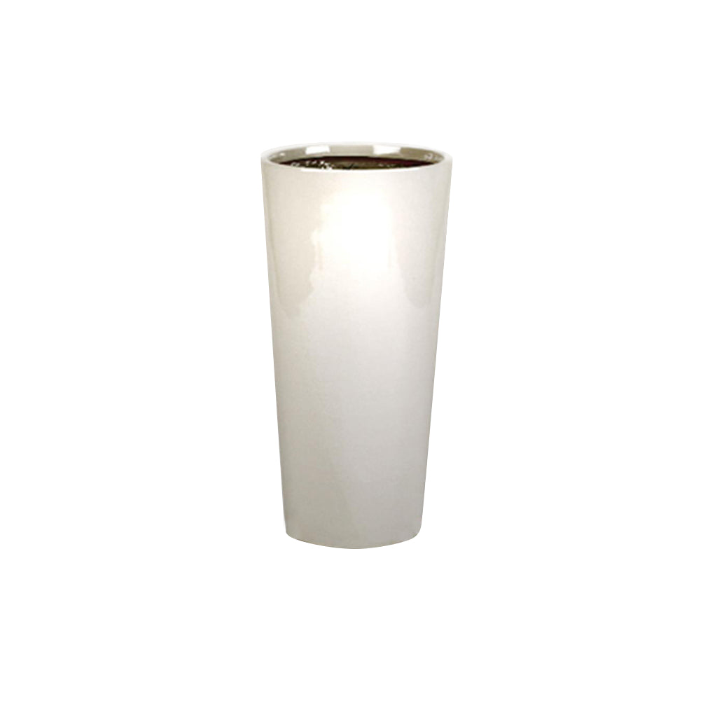 European Tall Cylinders Planter - Metallic