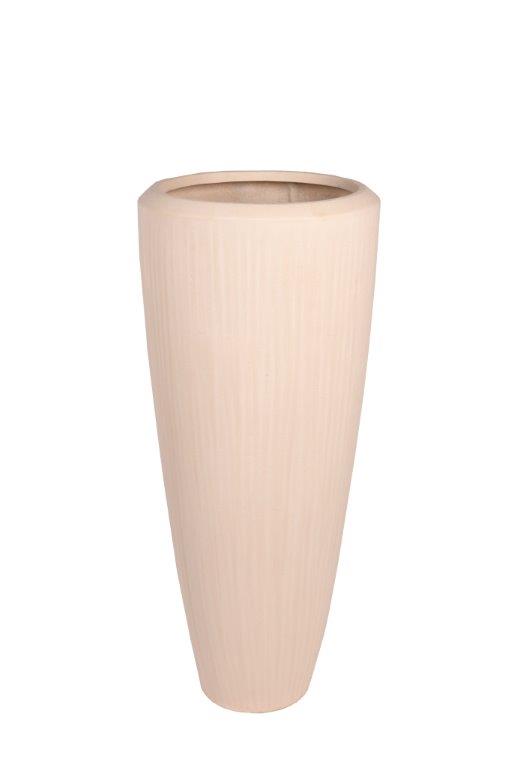 Light Stone Tall Vase Planter