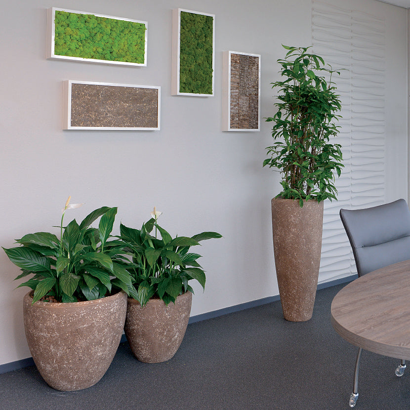 Light Stone Round Floor