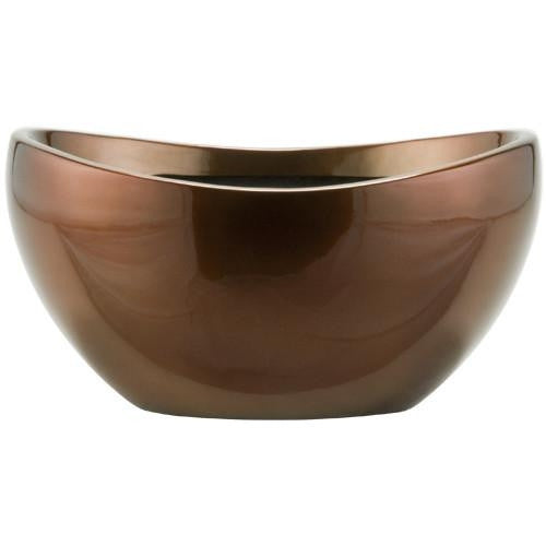 Ovation Bowl Planter - Burnished - Botanicus