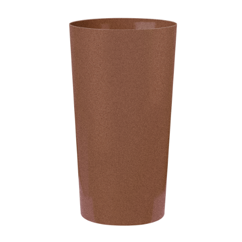 Rise Tall Vase Burnt Copper