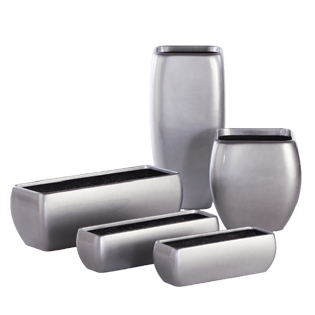 Athena Tall Planter - Burnished - Botanicus