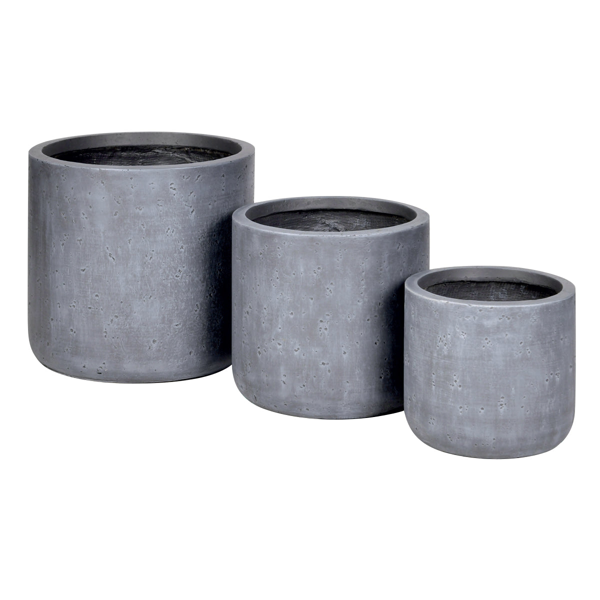 Strong Clay Pottery Planter Cylinders