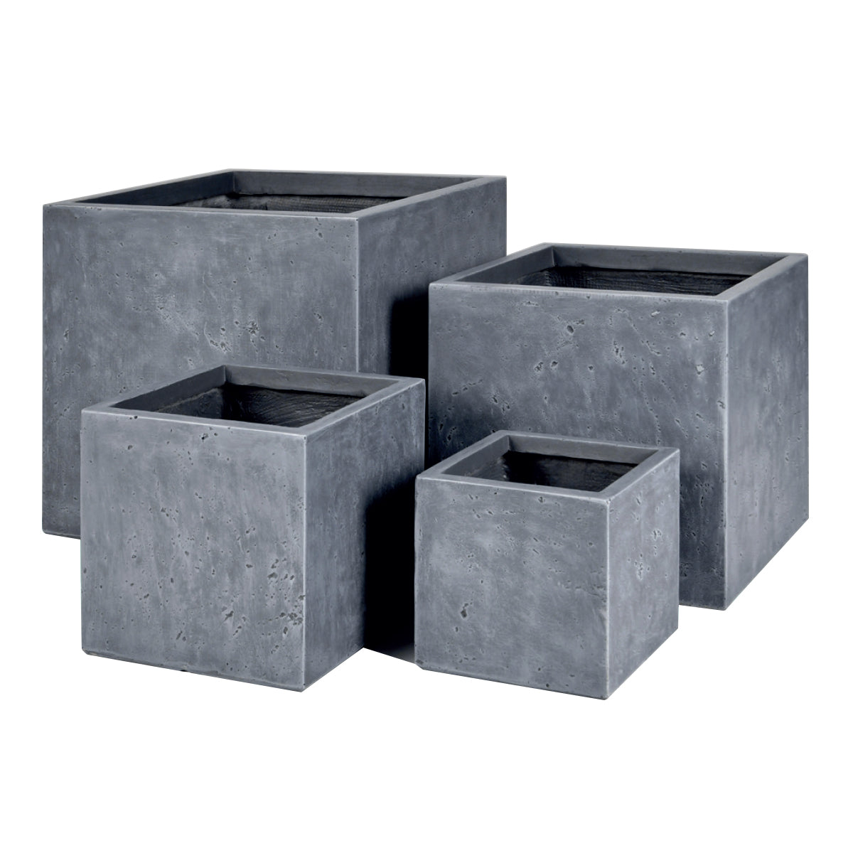 Strong Clay Pottery Planter Squares