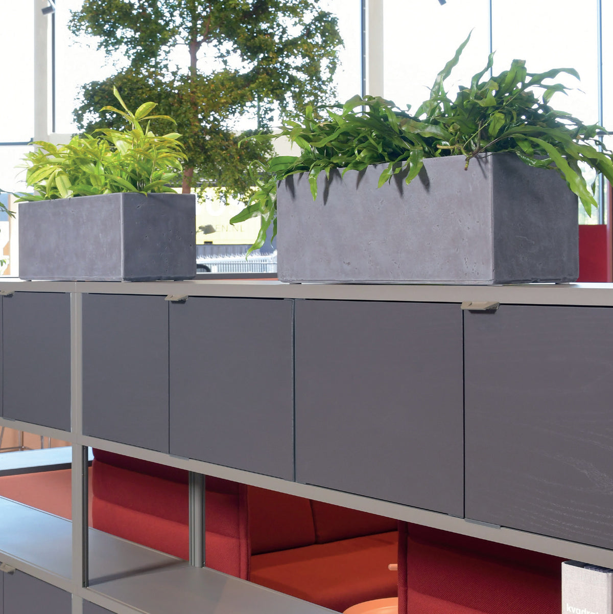 Strong Clay Pottery Planter Rectangle