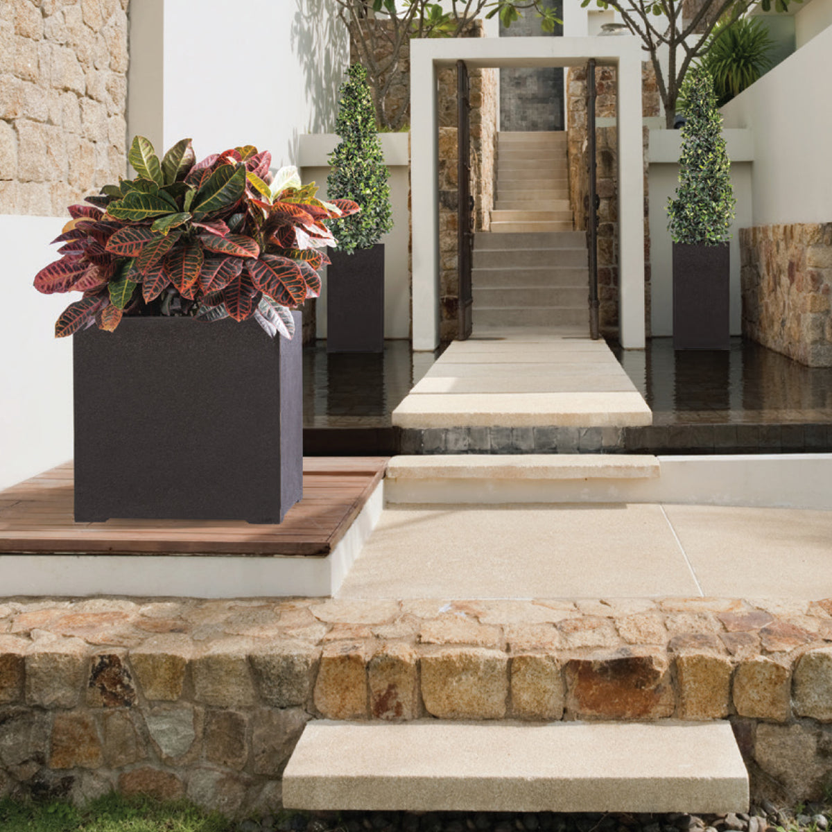 Ironclad Rustic Outdoor Planters - Botanicus