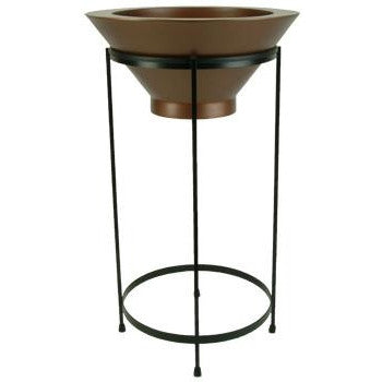 Tier 3 Round Bowl - Metallic - Botanicus